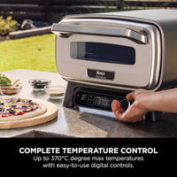 Ninja Artisan MO201UK Electric Outdoor Pizza Oven and Air Fryer Grey thumbnail 3