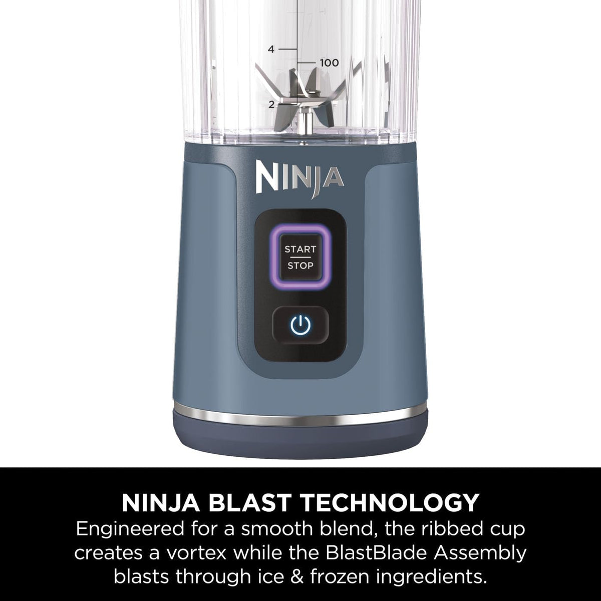 Ninja BC151UKNV Blast Cordless Portable Blender 530ml Denim Blue — image 10