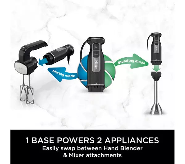 Ninja Foodi CI090UK Hand Blender & Mixer 850W Black — image 2