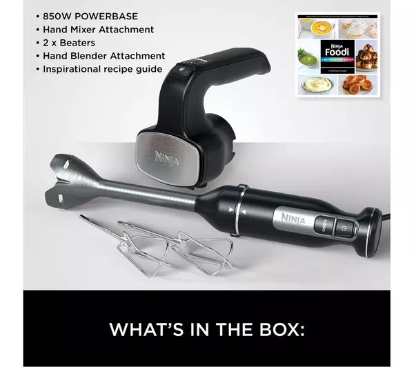 Ninja Foodi CI090UK Hand Blender & Mixer 850W Black — image 10