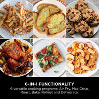 Ninja SL400UK Double Stack XL 2-Drawer Air Fryer 9.5L Grey thumbnail 11