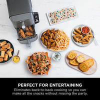 Ninja SL400UK Double Stack XL 2-Drawer Air Fryer 9.5L Grey thumbnail 13