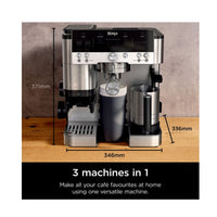 Ninja ES601UK Luxe Cafe Premier Espresso Machine Silver thumbnail 6