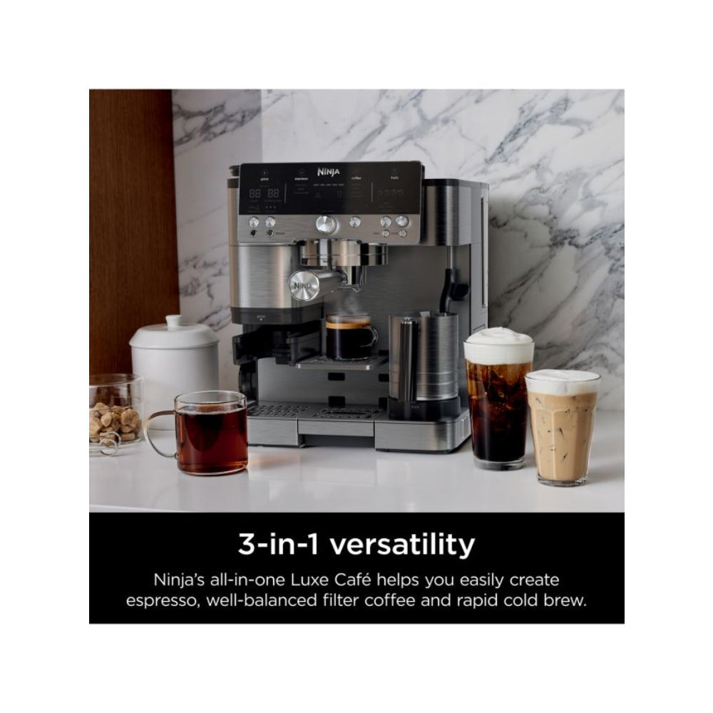 Ninja ES601UK Luxe Cafe Premier Espresso Machine Silver — image 7