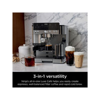 Ninja ES601UK Luxe Cafe Premier Espresso Machine Silver thumbnail 7
