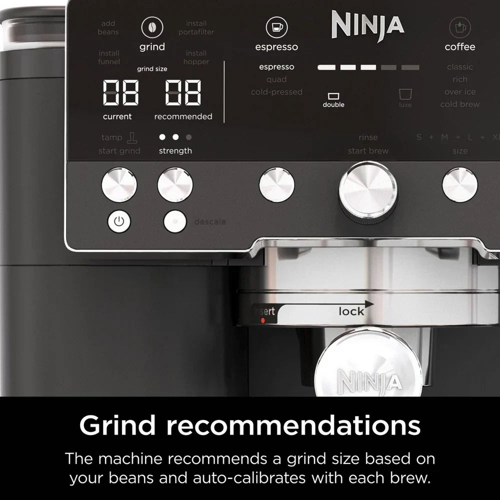Ninja Luxe Cafe Premier ES601UKBK Espresso Coffee Machine 2L 14 Bar Black — image 5
