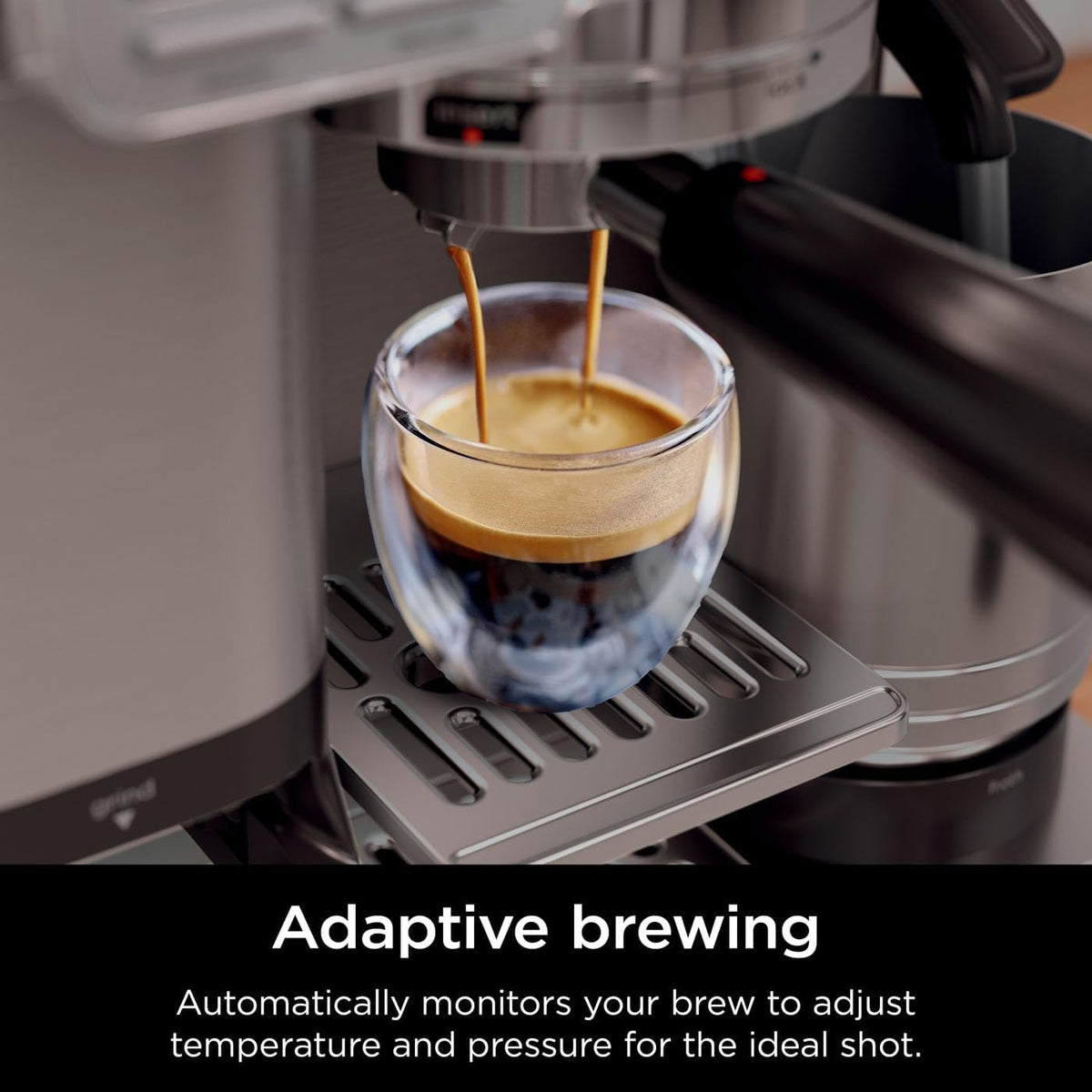 Ninja ES701UK Luxe Cafe Pro Series Espresso Coffee Machine 1650W Black — image 9