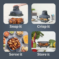 Ninja CRISPi FN101UKGY Air Fryer 3.8L Cyber Space thumbnail 11