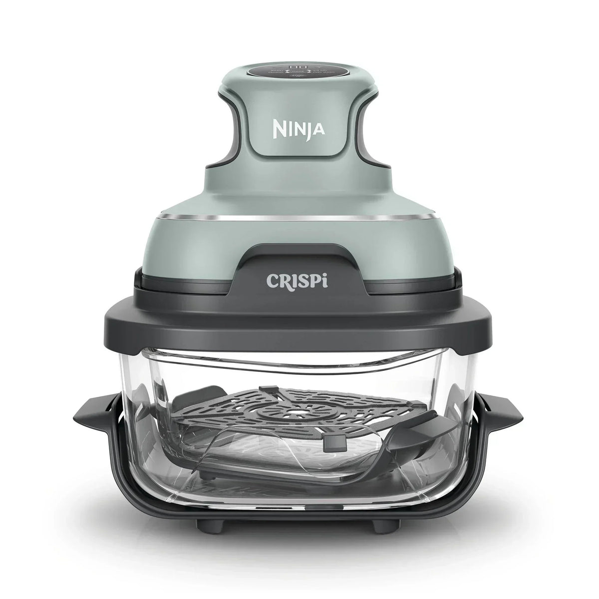 Ninja CRISPi FN101UKSG 4-in-1 Portable Glass Air Fryer 1700W Sage