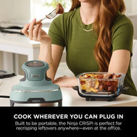 Ninja CRISPi FN101UKSG 4-in-1 Portable Glass Air Fryer 1700W Sage thumbnail 10