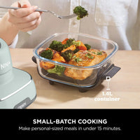 Ninja CRISPi FN101UKSG 4-in-1 Portable Glass Air Fryer 1700W Sage thumbnail 8