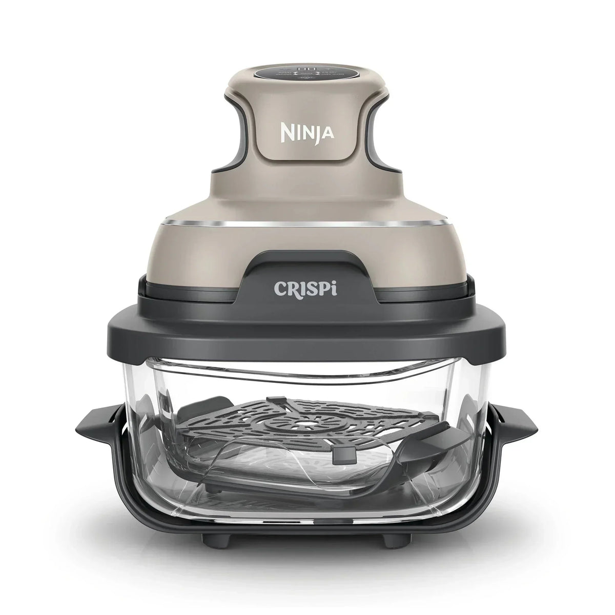 Ninja CRISPi FN101UKST 4-in-1 Glass Air Fryer 1700W Stone
