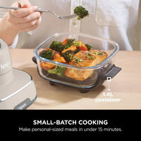 Ninja CRISPi FN101UKST 4-in-1 Glass Air Fryer 1700W Stone thumbnail 4