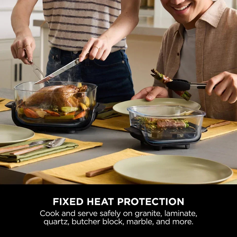 Ninja CRISPi FN101UKST 4-in-1 Glass Air Fryer 1700W Stone — image 5