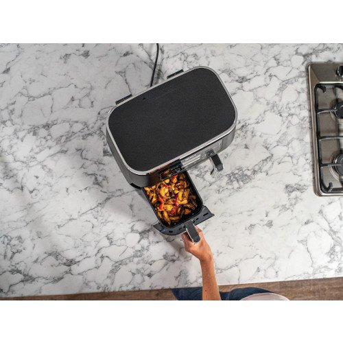 Ninja AF300UK Foodi Dual Zone Air Fryer 7.6L 2400W Black
