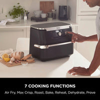 Ninja Foodi FlexDrawer AF500UK Air Fryer 10.4L Black thumbnail 11