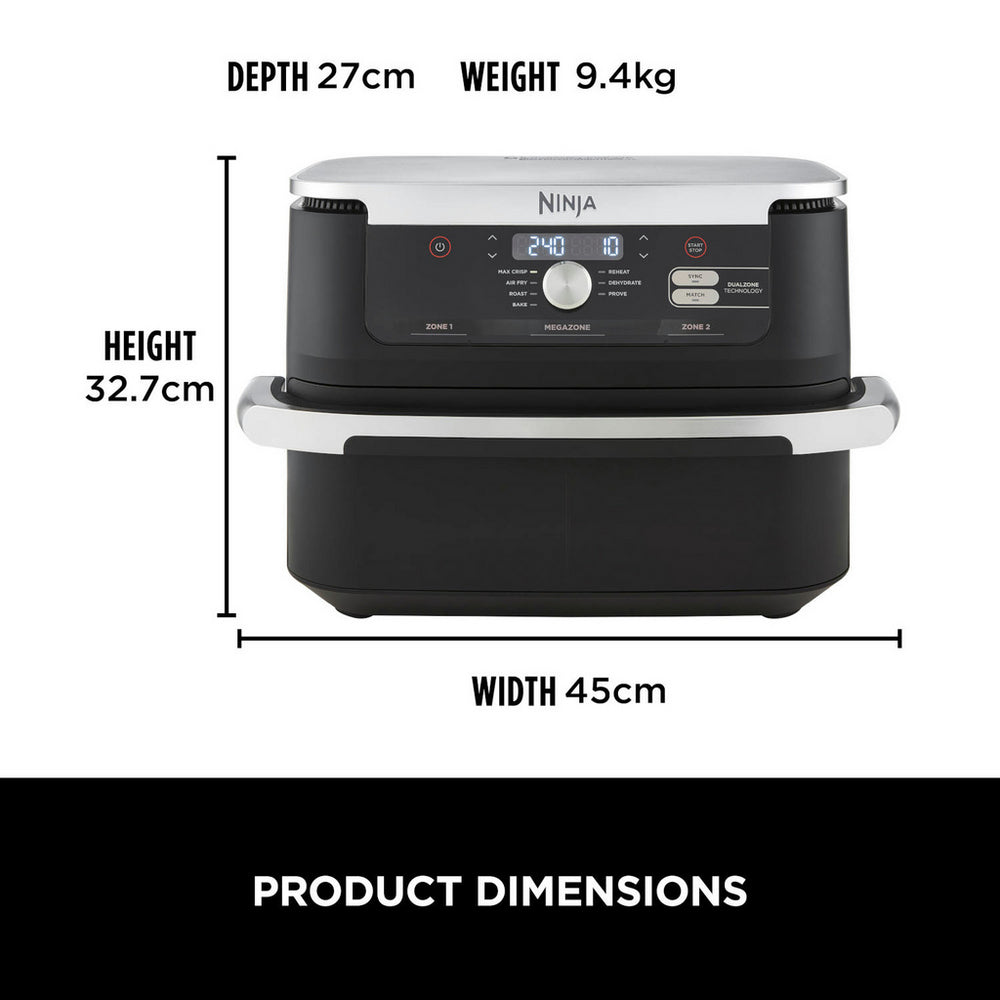 Ninja Foodi FlexDrawer AF500UK Air Fryer 10.4L Black — image 14