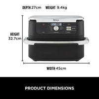 Ninja Foodi FlexDrawer AF500UK Air Fryer 10.4L Black thumbnail 14