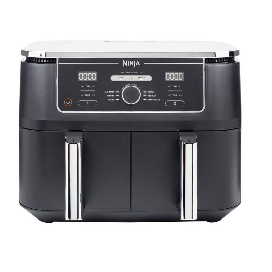 Ninja Foodi MAX Dual Zone Air Fryer AF400UK 2700W 9.5L Black