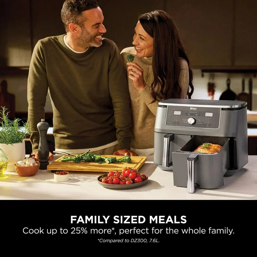 Ninja DZ400UK MAX 6-in-1 Dual Zone Air Fryer 9.5L Gunmetal Grey — image 7