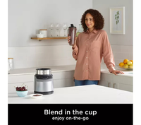 Ninja BN500UK Compact Blender 700ml 1000W Dark Grey thumbnail 5