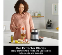 Ninja BN500UK Compact Blender 700ml 1000W Dark Grey thumbnail 3