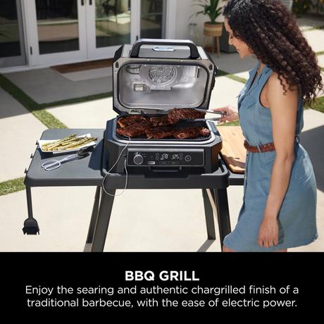 Ninja OG850UK Woodfire Pro XL Electric BBQ Grill & Smoker Black — image 6