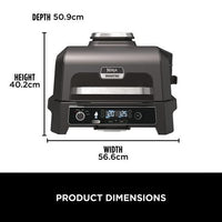 Ninja OG850UK Woodfire Pro XL Electric BBQ Grill & Smoker Black thumbnail 13