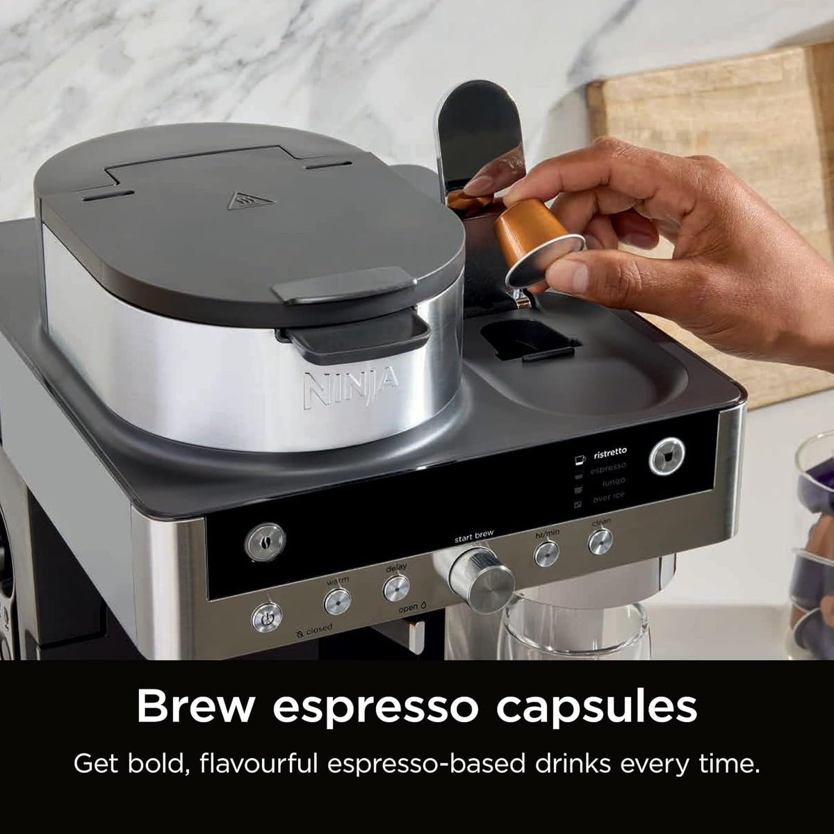 Ninja CFN802UK Prestige Dualbrew Coffee Machine 1.8L Black — image 7