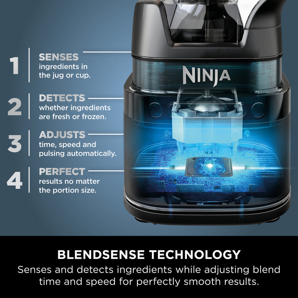 Ninja TB401UK Detect Power Blender and Processor Pro 2.1L 1200W Black — image 2