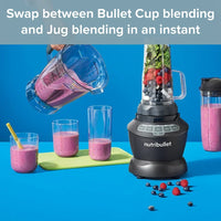 Nutribullet 02147 Blender Combo 1200W 1.8L Dark Grey thumbnail 10
