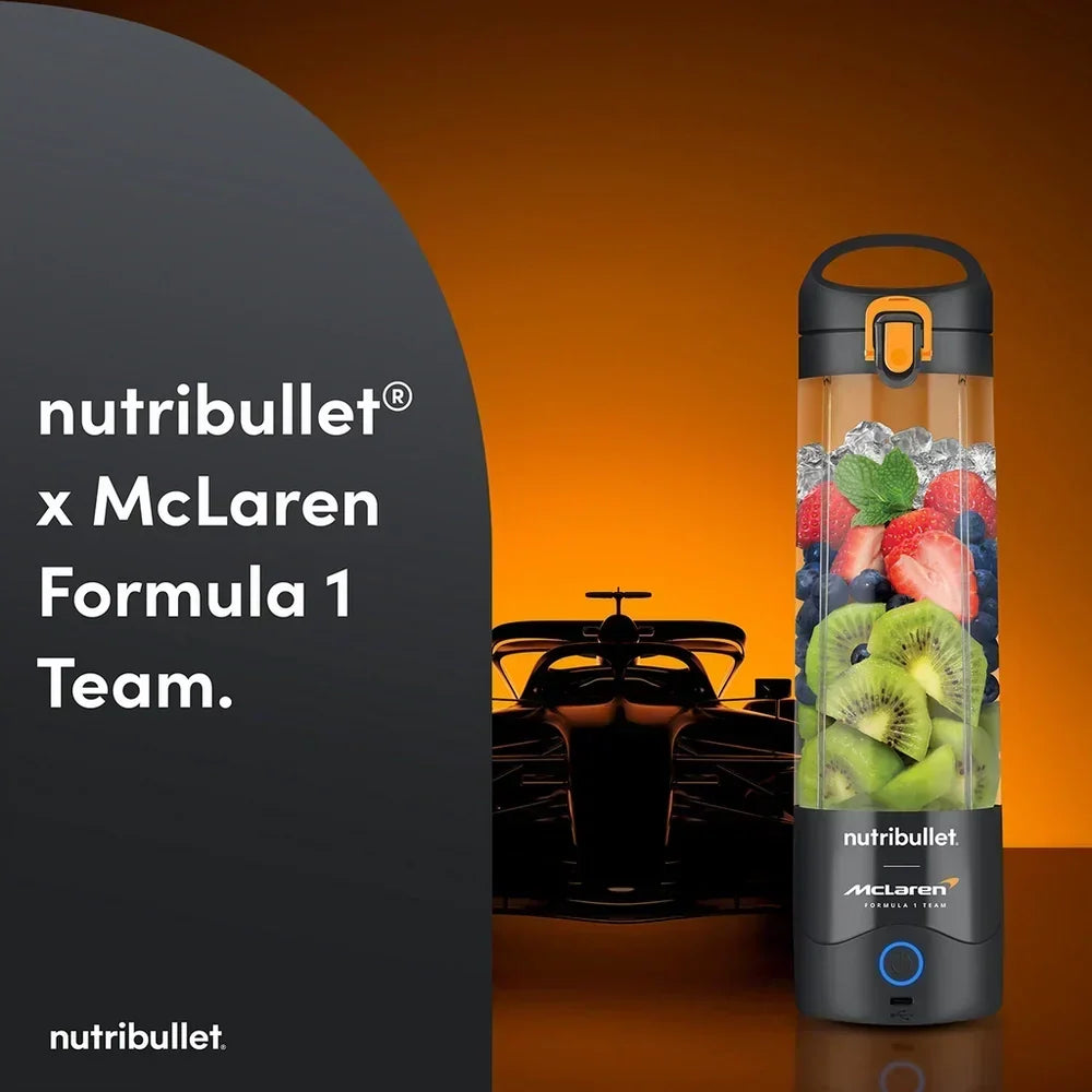Nutribullet 2777 McLaren F1 Edition Portable Blender 590ml 100W Grey — image 2