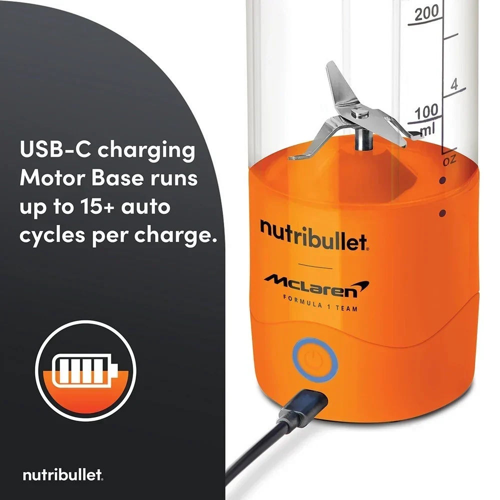 Nutribullet 2778 McLaren F1 Team Edition Portable Blender 100W Papaya