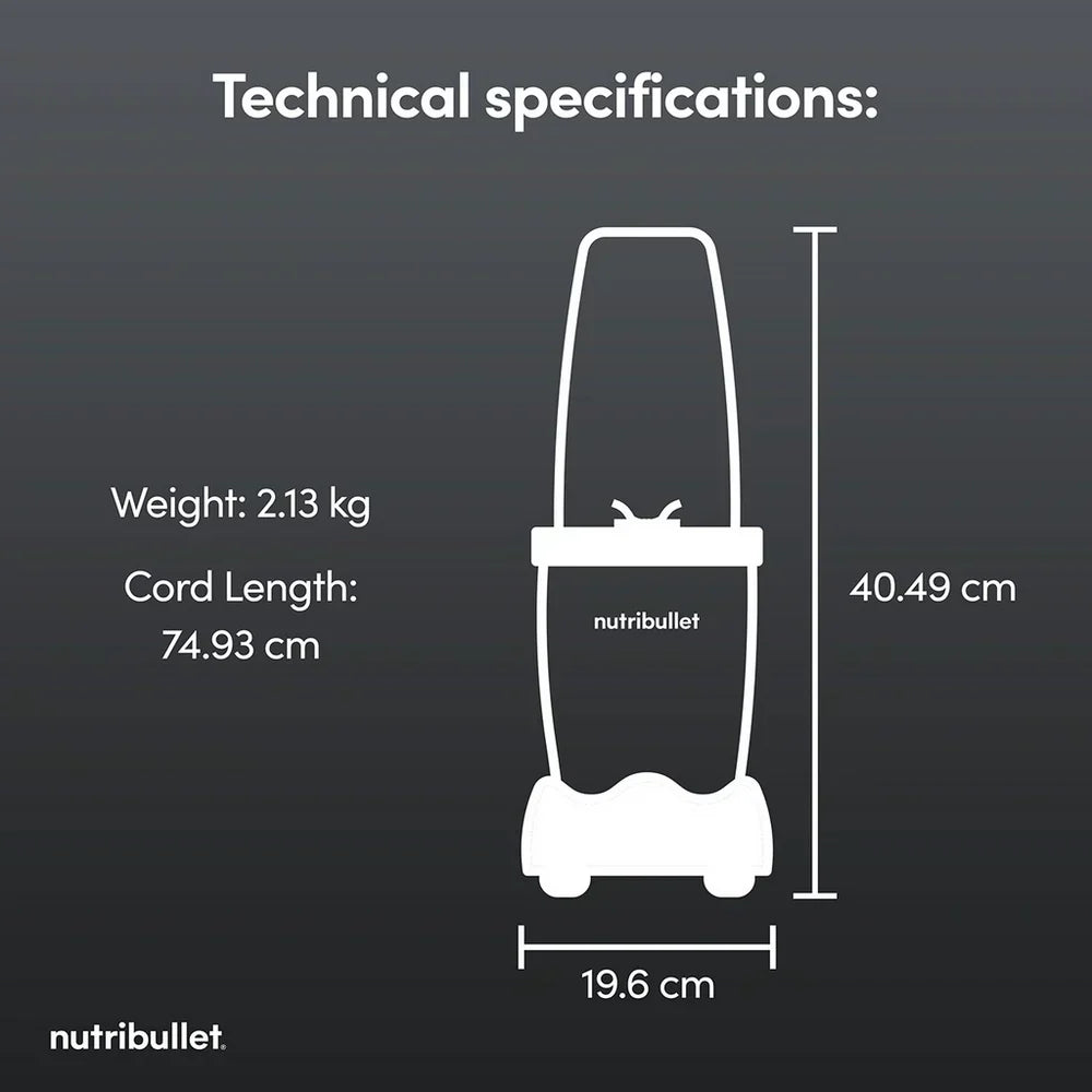 Nutribullet 2778 McLaren F1 Team Edition Portable Blender 100W Papaya — image 9