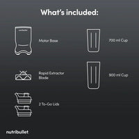 Nutribullet Ultra 1200 2776 Portable Blender 1200W Grey thumbnail 11
