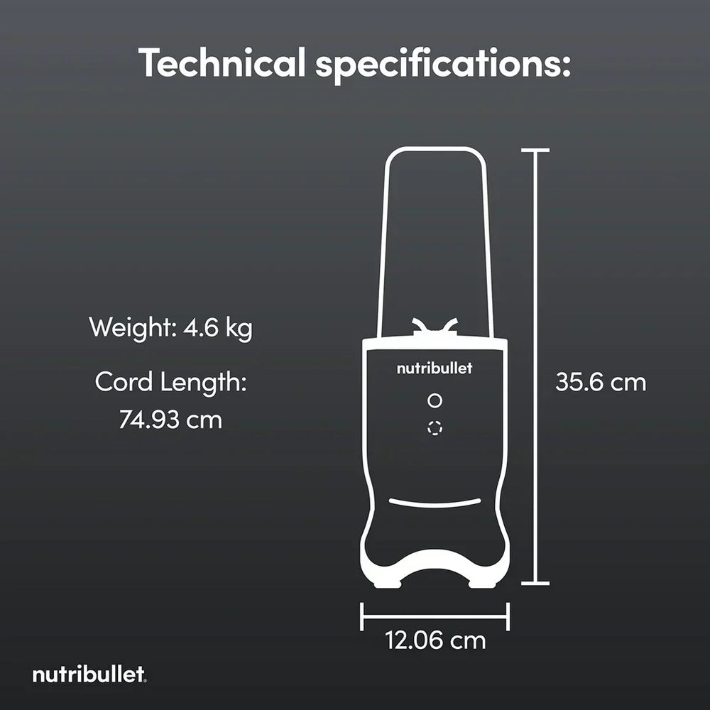 Nutribullet Ultra 1200 2776 Portable Blender 1200W Grey — image 10