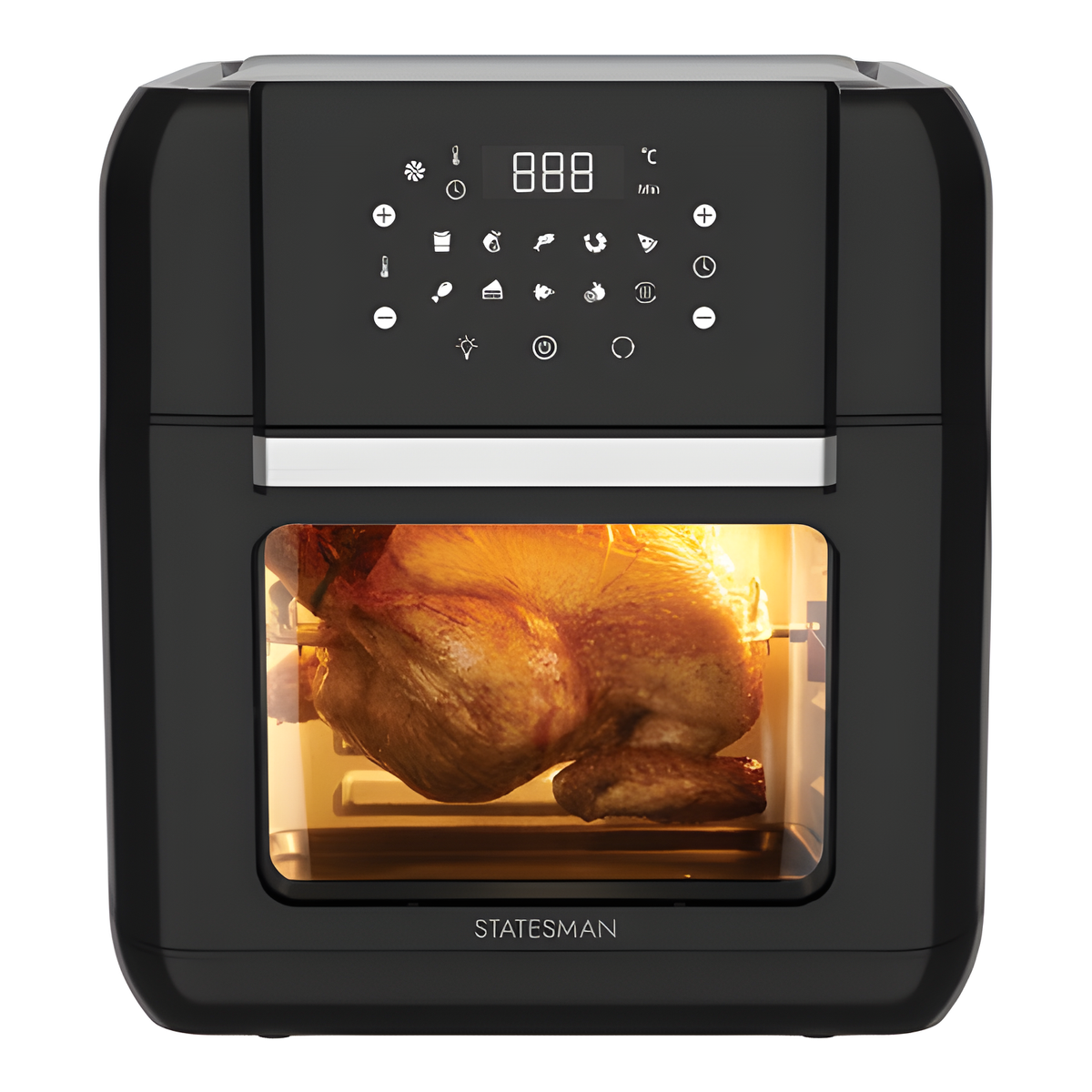 Statesman SKAO11015BK Air Fryer Oven 11L 1500W Black
