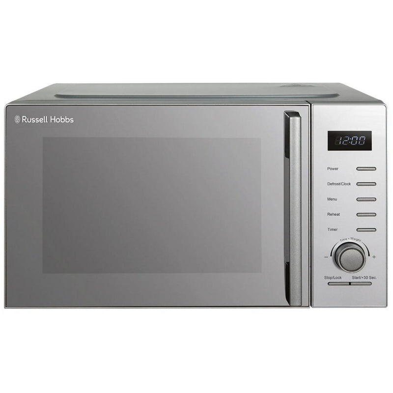 Russell Hobbs RHM2348S Solo Microwave Oven 23L 900W Silver