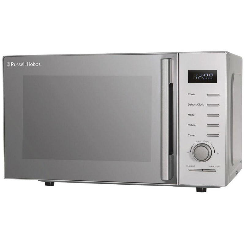 Russell Hobbs RHM2348S Solo Microwave Oven 23L 900W Silver