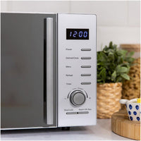 Russell Hobbs RHM2348S Solo Microwave Oven 23L 900W Silver thumbnail 4