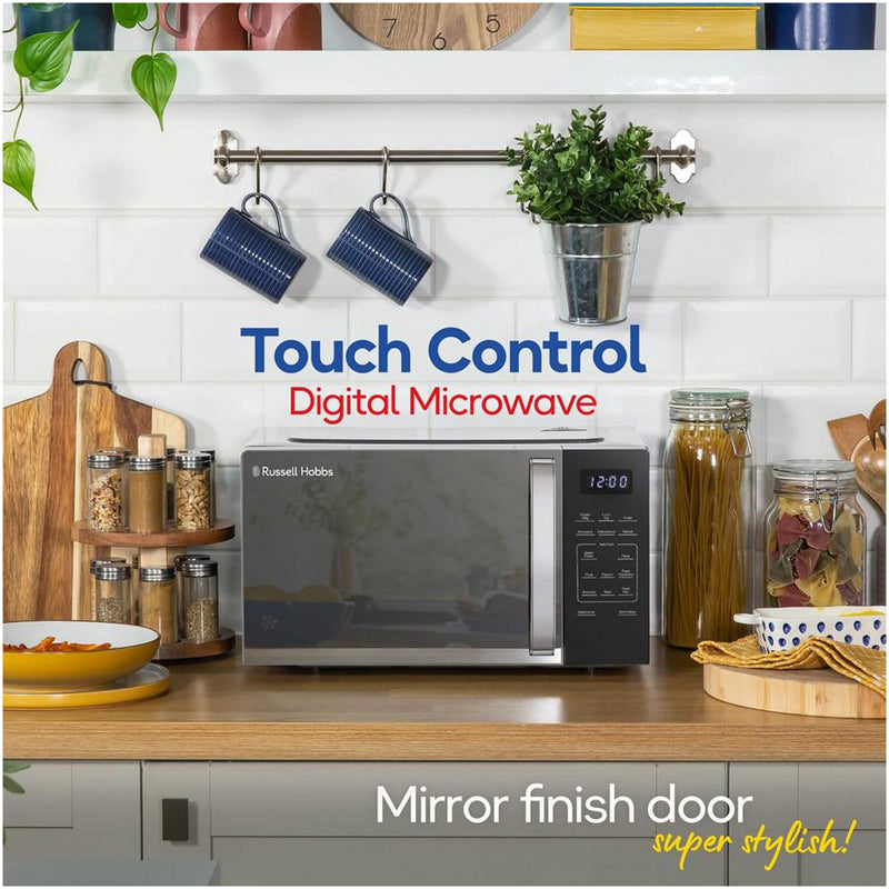Russell Hobbs RHMT2045S Digital Microwave 800W 20L Silver — image 4