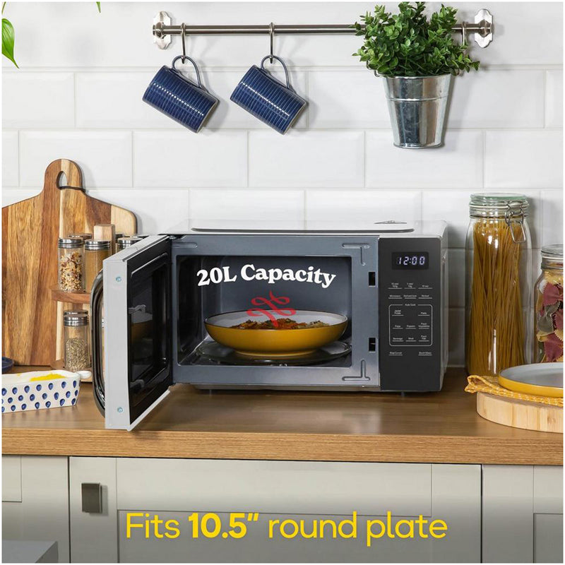 Russell Hobbs RHMT2045S Digital Microwave 800W 20L Silver
