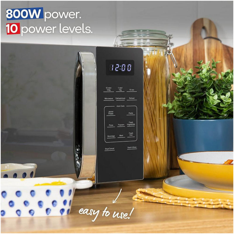 Russell Hobbs RHMT2045S Digital Microwave 800W 20L Silver — image 6