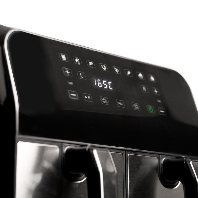 SIA SAF76K Dual Zone Air Fryer Black