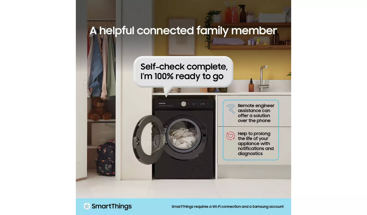 Samsung Series 5 DV90CGC0A0ABEU Tumble Dryer 9kg Black — image 4