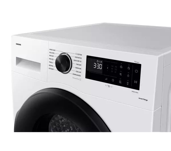 Samsung Series 5 DV90CGC0A0AEEU Heat Pump Tumble Dryer 9kg White