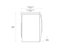 Samsung WW11DG5B25AEEU Series 5 Washing Machine 11kg 1400rpm White thumbnail 10