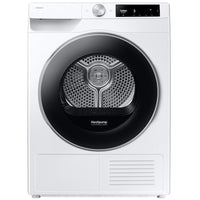 Samsung Series 6 DV90T6240LES1 Tumble Dryer 9kg White thumbnail 1