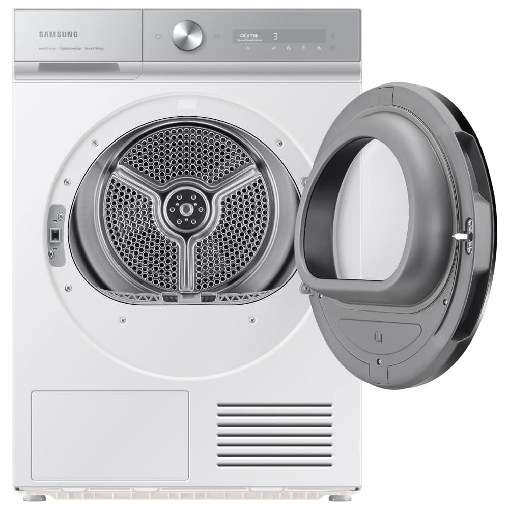 Samsung DV90BB9445GHS1 Series 8 Heat Pump Tumble Dryer 9kg White — image 2
