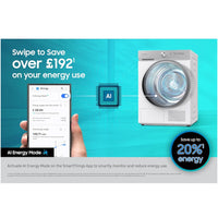Samsung Series 9 DV90F09F4SU1 Heat Pump Tumble Dryer 9kg Dark Steel thumbnail 5